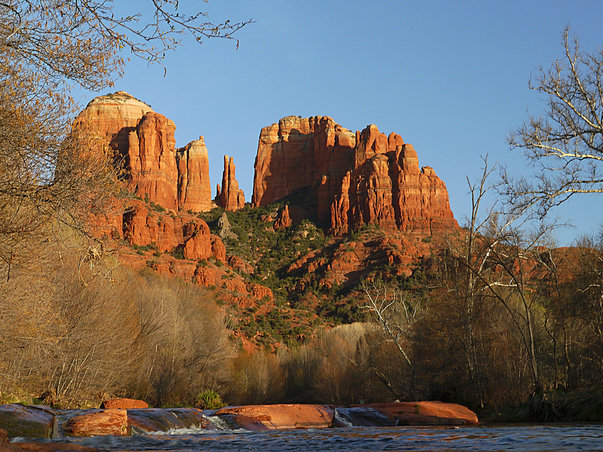 Red rock formations around Sedona, Arizona